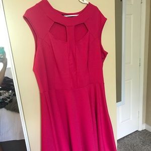 Hot Pink Dress